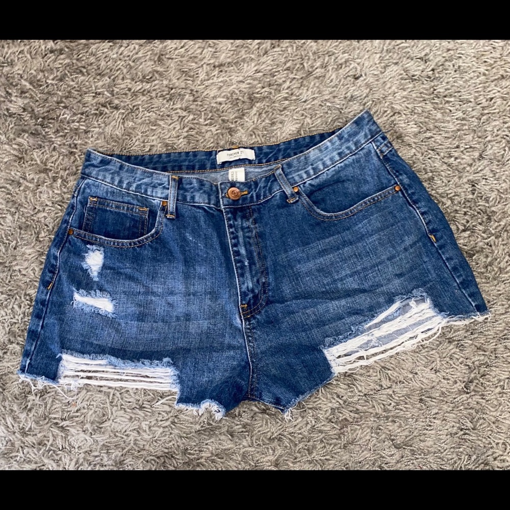 Forever 21 High Rise Shorts